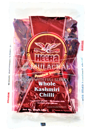 Picture of HEERA Kashmiri Chilli, whole 20x50g