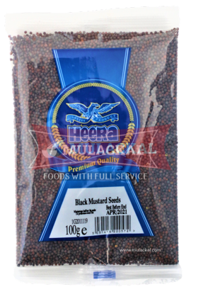 Picture of HEERA Mustard seeds, black 20x100g