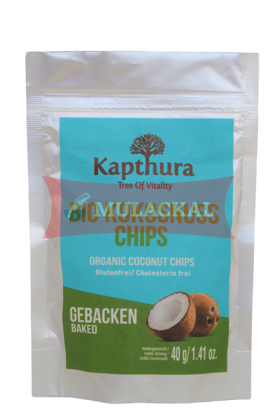 Picture of KAPTHURA Organ. Coconut Chips Raw 24x40g
