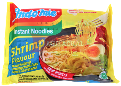 Picture of INDOMIE Instant Noodles Shrimp 40x70g