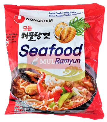 Bild von NONG SHIM Hamultang Myun Seafood Ramyun Instantnudel 20x125g
