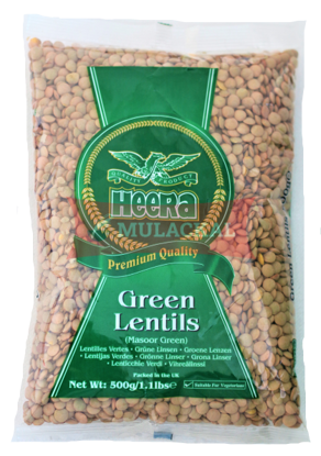 Heera Green Lentils 500g