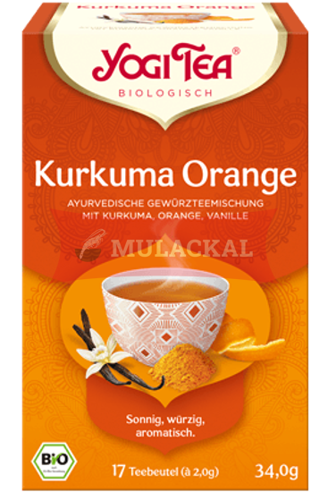 YOGI Kurkuma Orange Tee 40g