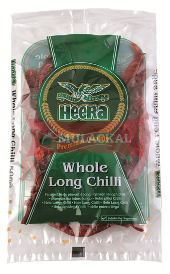 HEERA Chilli Whole Long (Ganzen langen chilli) 1Kg