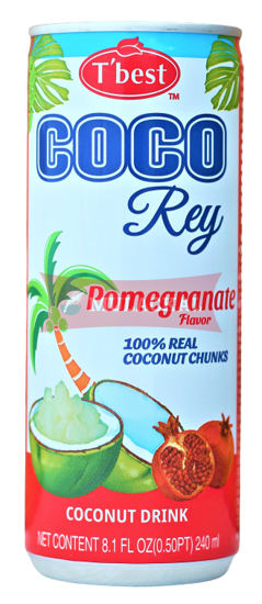 T'BEST Coco Rey Pomegranate 240ml