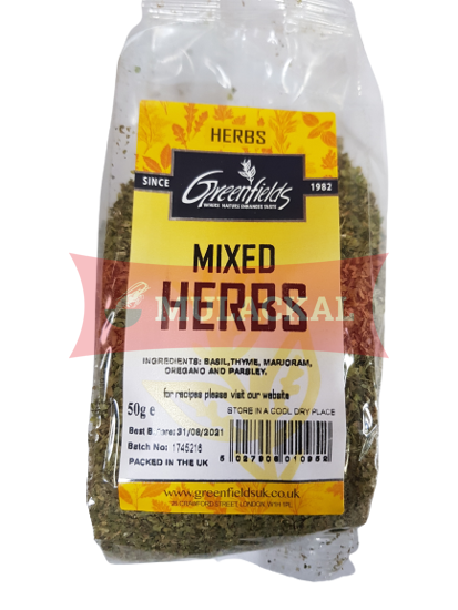 GREENFIELDS Mixed Herbs 8x50g